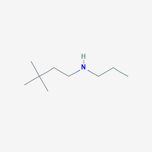 3,3-dimethyl-N-propylbutan-1-amine