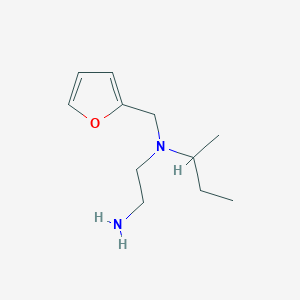 molecular formula C11H20N2O B1386971 N-(sec-Butyl)-N-(2-furylmethyl)ethane-1,2-diamine CAS No. 1104927-54-9