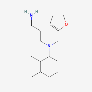 B1386972 N-(2,3-Dimethylcyclohexyl)-N-(2-furylmethyl)propane-1,3-diamine CAS No. 1218573-28-4
