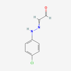 2-[(4-Chlorophenyl)hydrazinylidene]acetaldehyde