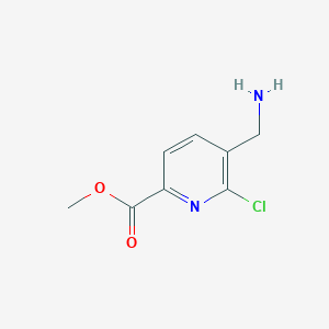 Methyl 5-(aminomethyl)-6-chloropyridine-2-carboxylate