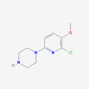 1-(6-Chloro-5-methoxypyridin-2-yl)piperazine