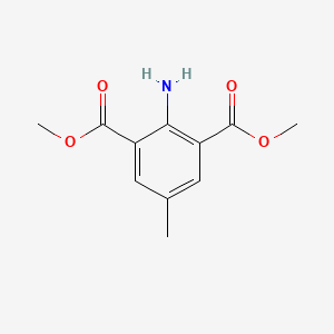 Dimethyl 2-amino-5-methylbenzene-1,3-dicarboxylate