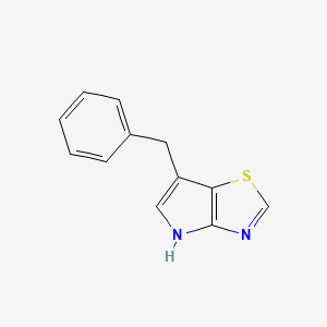 6-benzyl-4H-pyrrolo[2,3-d][1,3]thiazole