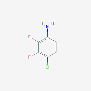 molecular formula C6H4ClF2N B1386983 4-Chloro-2,3-difluoroaniline CAS No. 878285-12-2