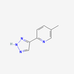 5-methyl-2-(1H-1,2,3-triazol-5-yl)pyridine