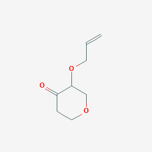 3-Prop-2-enoxyoxan-4-one