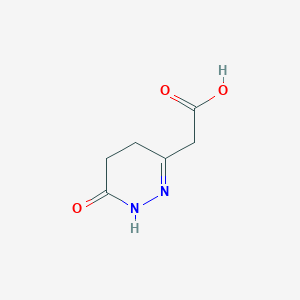 2-(6-oxo-4,5-dihydro-1H-pyridazin-3-yl)acetic acid