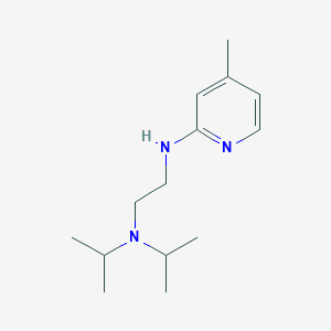 N-(4-methylpyridin-2-yl)-N',N'-di(propan-2-yl)ethane-1,2-diamine