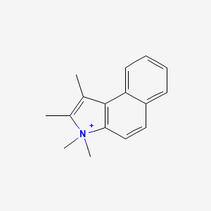 1,2,3,3-Tetramethylbenzo[e]indol-3-ium