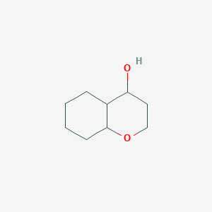 molecular formula C9H16O2 B13870018 Octahydrochromen-4-ol 