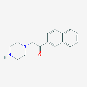 1-Naphthalen-2-yl-2-piperazin-1-ylethanone