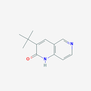 3-tert-butyl-1,6-naphthyridin-2(1H)-one