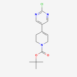 tert-butyl 4-(2-chloropyrimidin-5-yl)-3,6-dihydropyridine-1(2H)-carboxylate