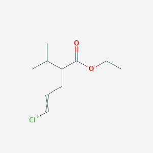 Ethyl 5-chloro-2-propan-2-ylpent-4-enoate