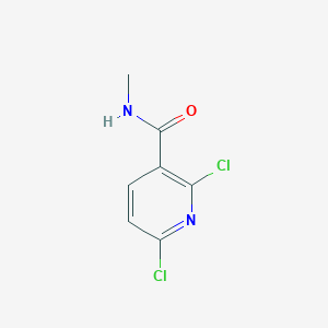 molecular formula C7H6Cl2N2O B13870145 2,6-Dichloro-N-methylnicotinamide 