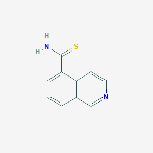 molecular formula C10H8N2S B1387023 Isoquinoline-5-carbothioamide CAS No. 885272-56-0
