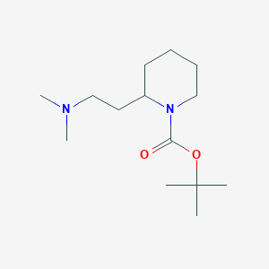 Tert-butyl 2-[2-(dimethylamino)ethyl]piperidine-1-carboxylate