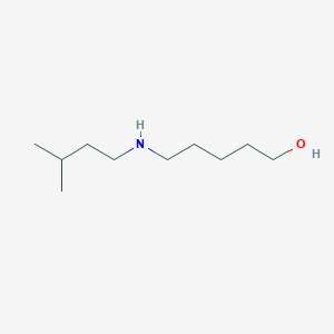 5-[(3-Methylbutyl)amino]pentan-1-ol