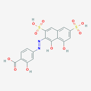 4-(1,8-Dihydroxy-3,6-disulfo-2-naphthylazo)-salicylic acid