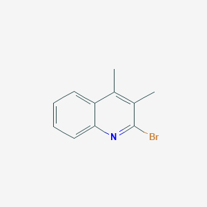 molecular formula C11H10BrN B13870391 2-Bromo-3,4-dimethylquinoline 