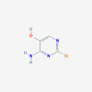 4-Amino-2-bromopyrimidin-5-ol