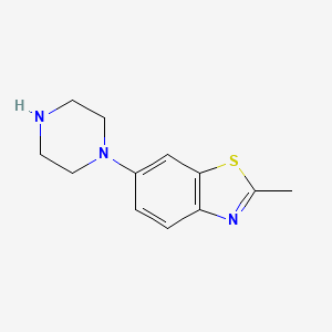 2-Methyl-6-piperazin-1-yl-1,3-benzothiazole