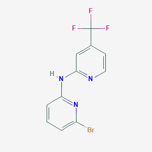 N-(6-bromopyridine-2-yl)-4-(trifluoromethyl)pyridine-2-amine