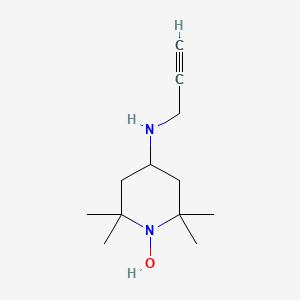 1-hydroxy-2,2,6,6-tetramethyl-N-prop-2-ynylpiperidin-4-amine