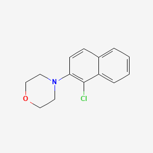 4-(1-Chloronaphthalen-2-yl)morpholine