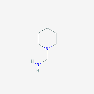 molecular formula C6H14N2 B13870535 Aminomethylpiperidine CAS No. 62985-38-0