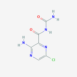 3-amino-N-carbamoyl-6-chloropyrazine-2-carboxamide