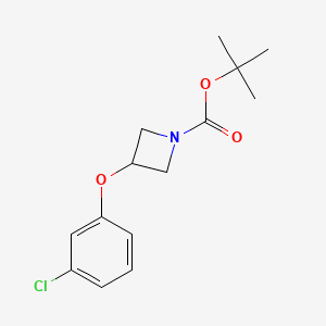 Tert-butyl 3-(3-chlorophenoxy)azetidine-1-carboxylate