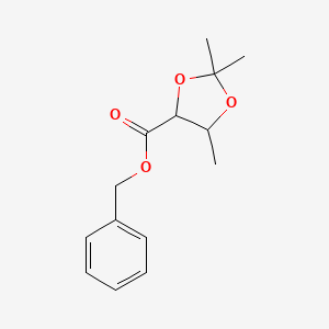 Benzyl 2,2,5-trimethyl-1,3-dioxolane-4-carboxylate