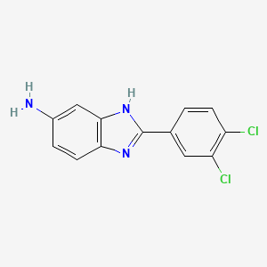 2-(3,4-Dichlorophenyl)-5-aminobenzimidazole