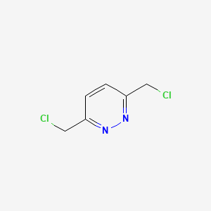 molecular formula C6H6Cl2N2 B13870746 3,6-Bis(chloromethyl)pyridazine CAS No. 1353122-60-7