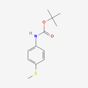 molecular formula C12H17NO2S B13870793 tert-Butyl [4-(methylthio)phenyl]carbamate 