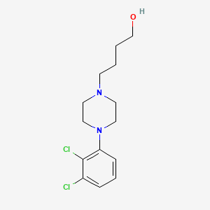 molecular formula C14H20Cl2N2O B1387080 4-(2,3-Dichlorophenyl)-1-piperazinebutanol CAS No. 870765-38-1