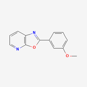 2-(3-Methoxyphenyl)-[1,3]oxazolo[5,4-b]pyridine