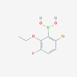 (6-Bromo-2-ethoxy-3-fluorophenyl)boronic acid