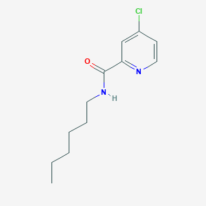 4-chloro-N-hexylpyridine-2-carboxamide