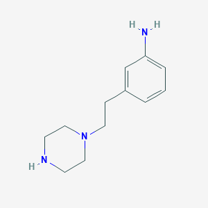 3-(2-Piperazin-1-ylethyl)aniline