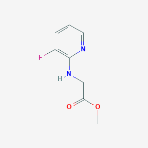 molecular formula C8H9FN2O2 B13870982 (3-Fluoro-pyridin-2-ylamino)-acetic acid methyl ester 