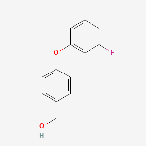 B1387108 [4-(3-Fluorophenoxy)phenyl]methanol CAS No. 1039900-00-9