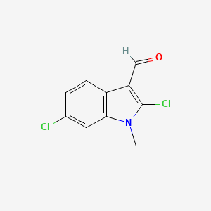 2,6-Dichloro-1-methylindole-3-carbaldehyde