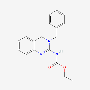 ethyl N-(3-benzyl-4H-quinazolin-2-yl)carbamate