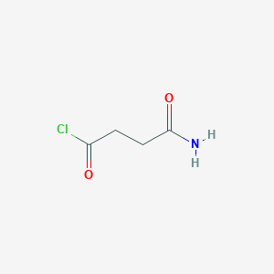 molecular formula C4H6ClNO2 B13871258 4-Amino-4-oxobutanoyl chloride 