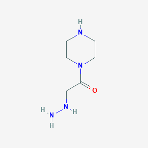 2-Hydrazinyl-1-piperazin-1-ylethanone