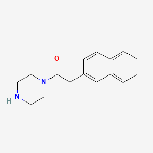 2-Naphthalen-2-yl-1-piperazin-1-ylethanone