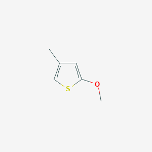 molecular formula C6H8OS B13871497 2-Methoxy-4-methylthiophene 